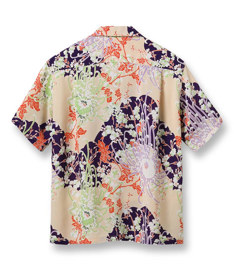 SS38793 / SUNSURF RAYON HAWAIIAN SHIRT "ROYAL FLOWER" (Japanese only)