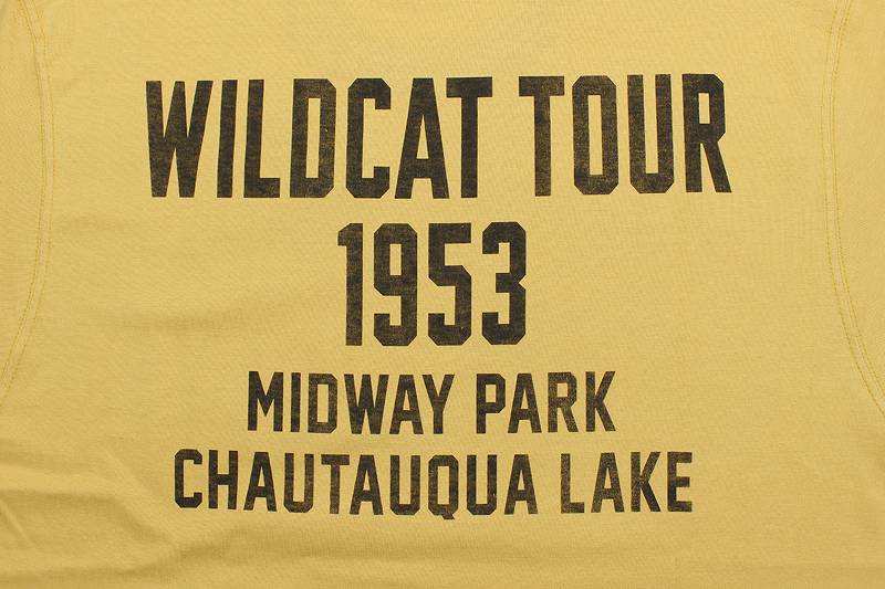 TMC2303 / TOYS McCOY FELIX THE CAT TEE " WILDCAT TOUR 1953 "