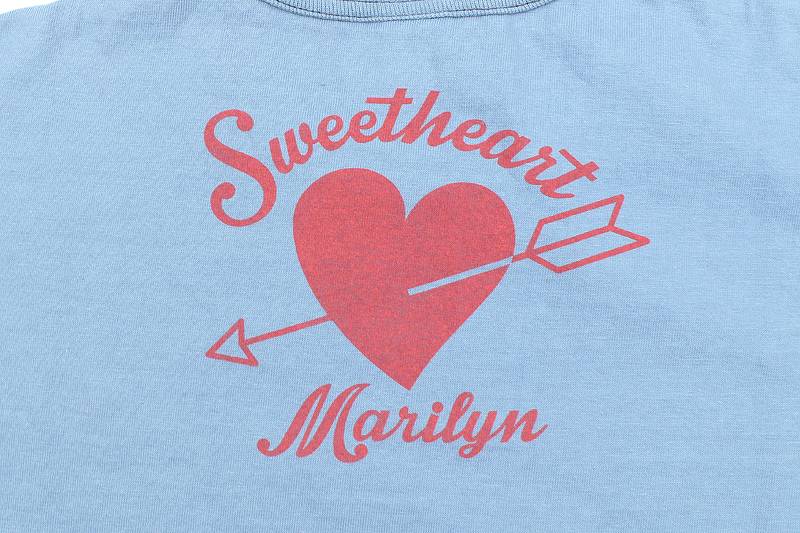 TMC2310 / TOYS McCOY MARILYN MONROE TEE " PIN UP GIRL "