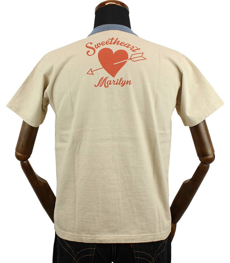 TMC2311 / TOYS McCOY MARILYN MONROE TEE " MARILYN SLEPT HERE "