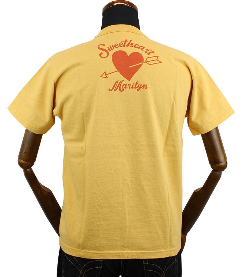 TMC2311 / TOYS McCOY MARILYN MONROE TEE " MARILYN SLEPT HERE "
