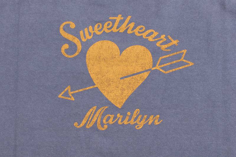 TMC2311 / TOYS McCOY MARILYN MONROE TEE " MARILYN SLEPT HERE "