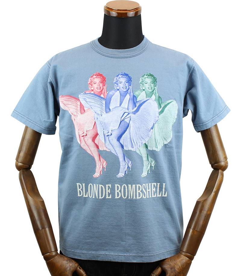 TMC2312 / TOYS McCOY MARILYN MONROE TEE " BLONDE BOMBSHELL "