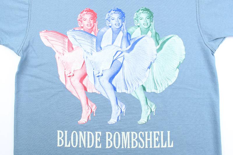 TMC2312 / TOYS McCOY MARILYN MONROE TEE " BLONDE BOMBSHELL "