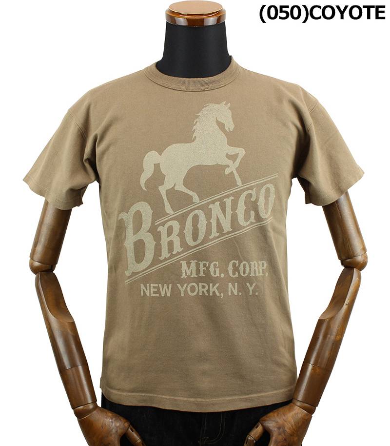 TMC2325 / TOYS McCOY MILITARY TEE SHIRT " BRONCO MFG.CORP. "