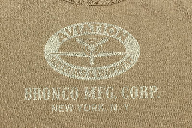 TMC2325 / TOYS McCOY MILITARY TEE SHIRT " BRONCO MFG.CORP. "