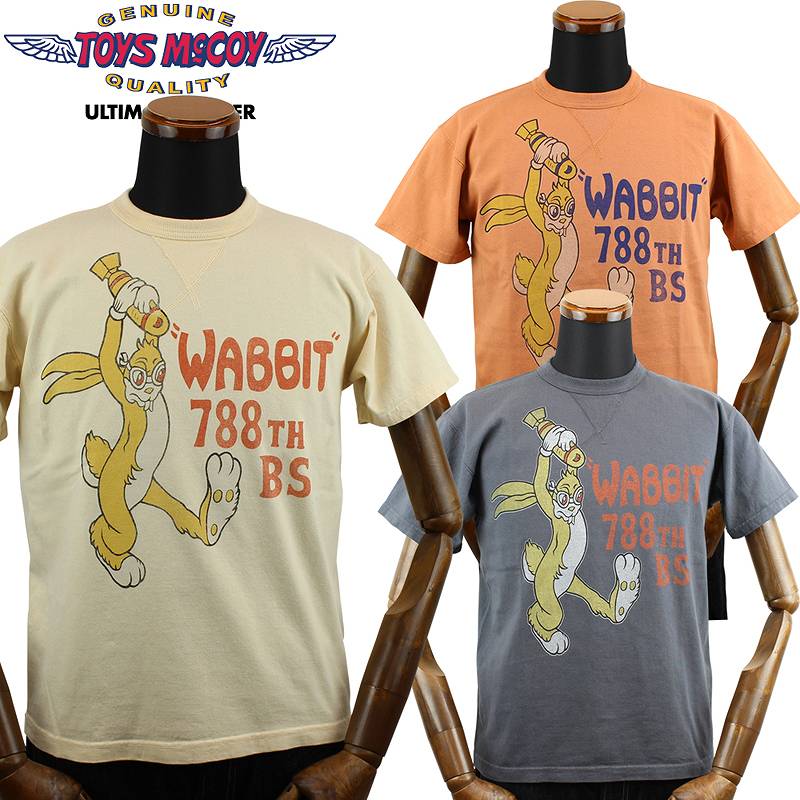 TMC2328 / TOYS McCOY MILITARY TEE SHIRT " 788th BS WABBIT "