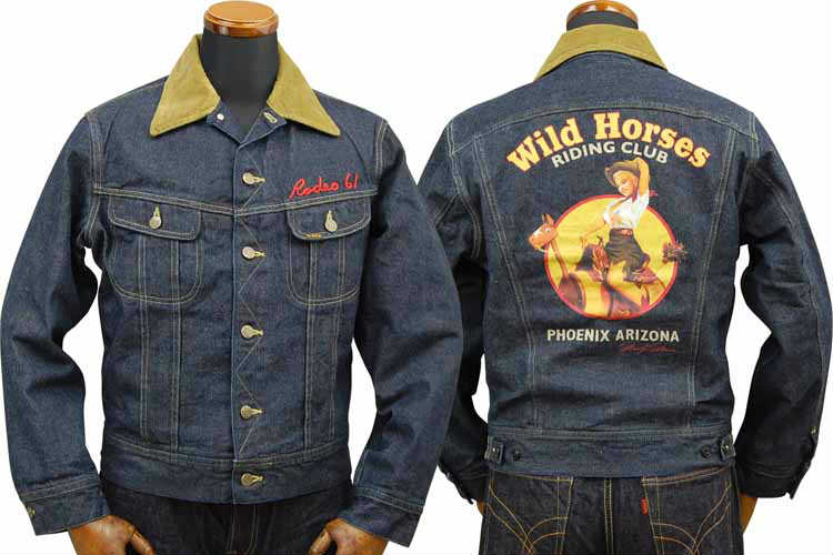 TMJ1930 TOYS McCOY DENIM JACKET LOT 001LJ Marilyn Monroe "WILD HORSES"