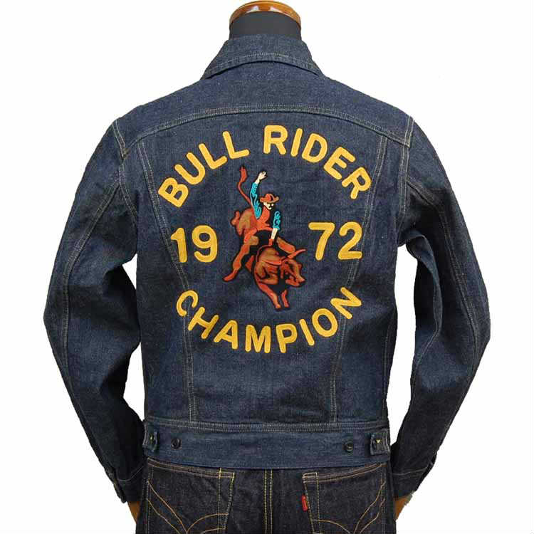 TMJ2011 TOYS McCOY Denim Jacket "Bull Rider Champion"