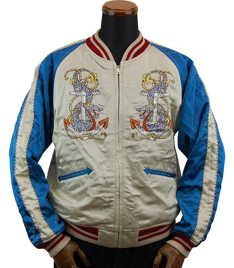 TMJ2201 TOYS McCOY Souvenir "Suka" Jacket Marilyn Monroe "DD-796 USS Benham"