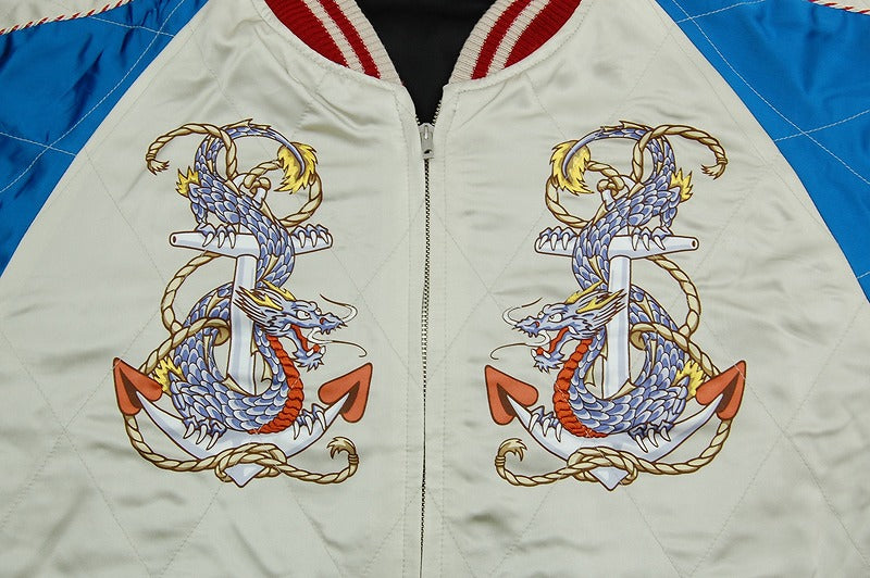 TMJ2201 TOYS McCOY Souvenir "Suka" Jacket Marilyn Monroe "DD-796 USS Benham"