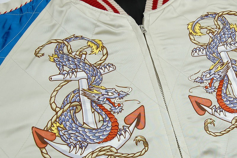 TMJ2201 TOYS McCOY Souvenir "Suka" Jacket Marilyn Monroe "DD-796 USS Benham"