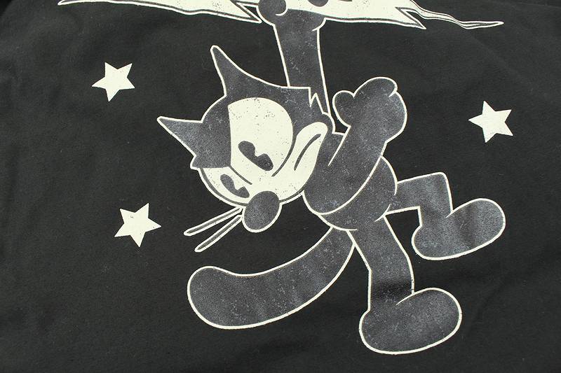 TMJ2215 TOYS McCOY M-65 Coat, Man's, Field W/Hood Black Ver. "Felix The Cat"