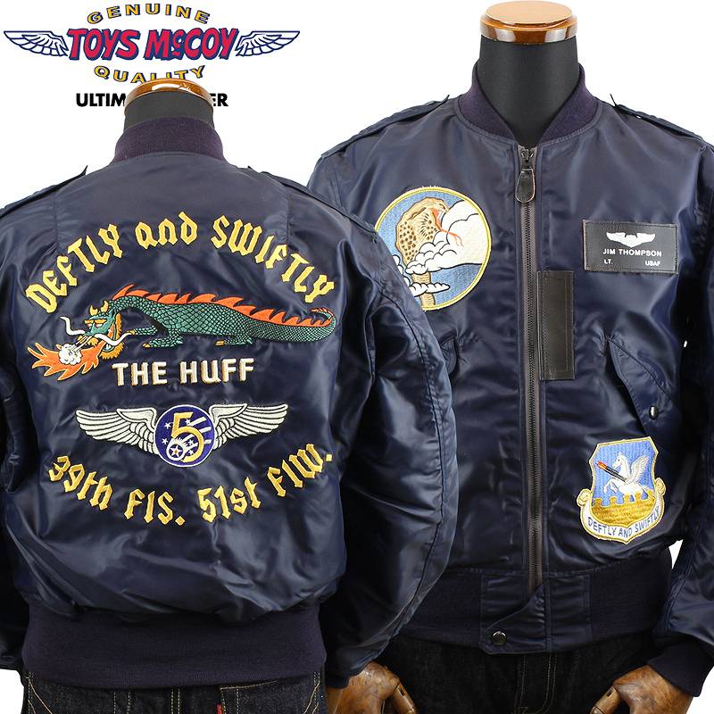 TMJ2305 / TOYS McCOY TYPE L-2A TEST SAMPLE 39th FIS 51st FIW " THE HUFF "