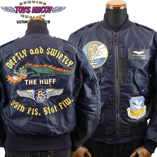 TMJ2305 / TOYS McCOY TYPE L-2A TEST SAMPLE 39th FIS 51st FIW " THE HUFF "