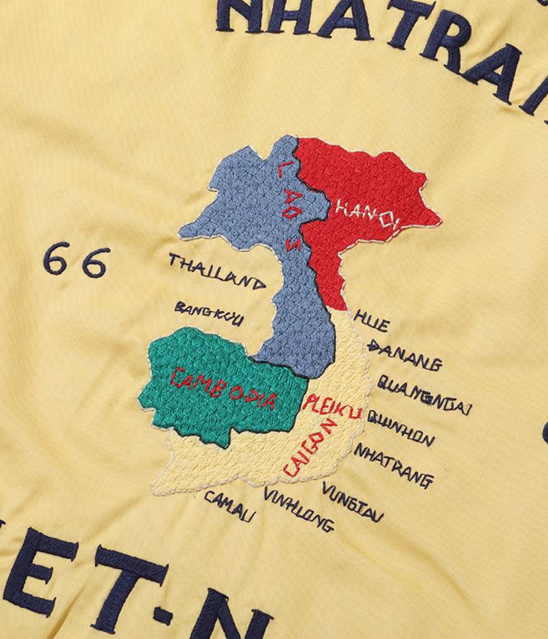 TT15275 / TAILOR TOYO MID 1960S Style Cotton Vietnam Jacket "Vietnam Map"