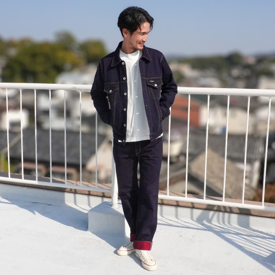 TDT003 / TENRYO DENIM Relax Long T-Shirt Plane