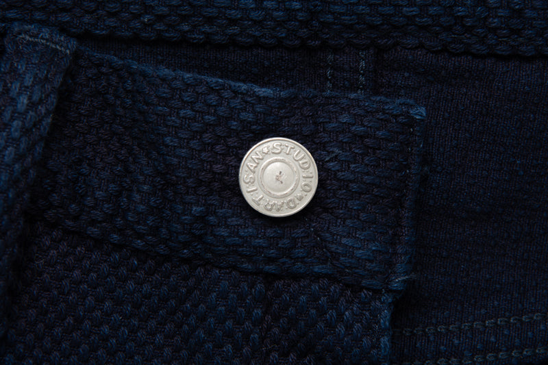 1907 / STUDIO D'ARTISAN 14oz Selvedge Sashiko Jeans
