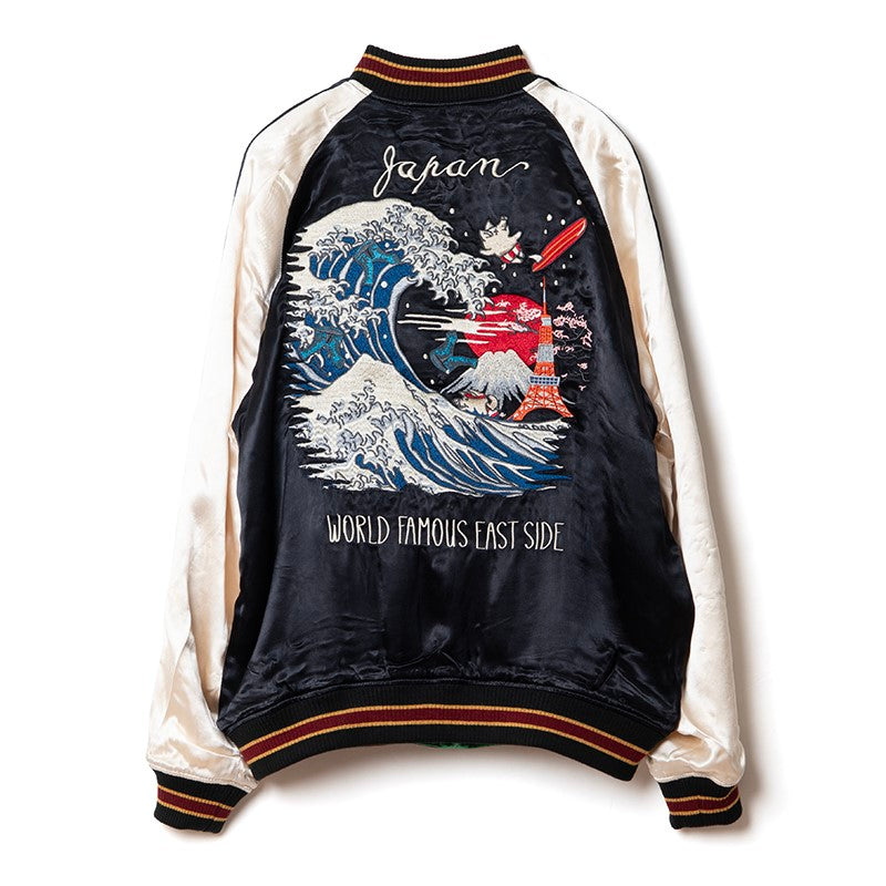 4600 / STUDIO D'RTISAN Reversible Satin Souvenir Jacket