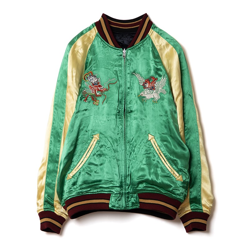 4600 / STUDIO D'RTISAN Reversible Satin Souvenir Jacket