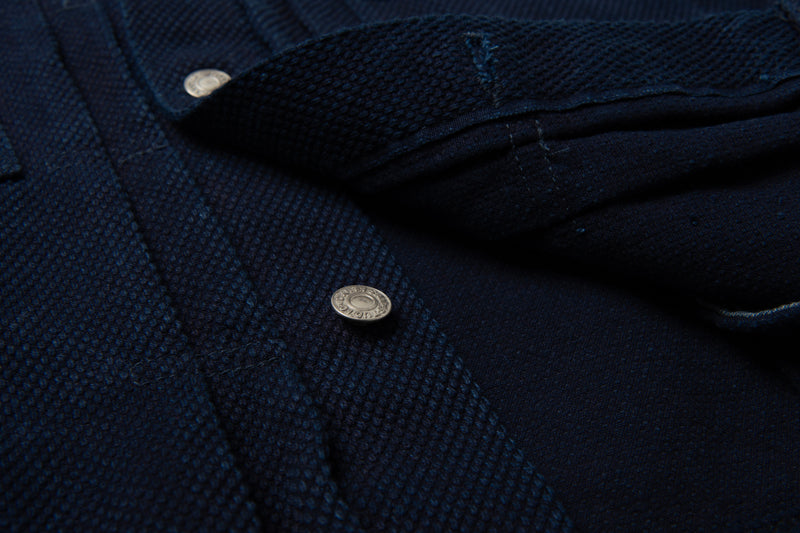 4619 / STUDIO D'ARTISAN 14oz Selvedge Sashiko Jacket
