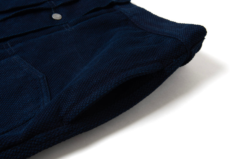 4619 / STUDIO D'ARTISAN 14oz Selvedge Sashiko Jacket
