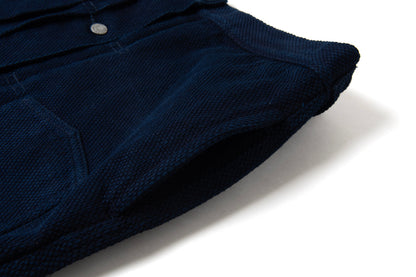 4619 / STUDIO D'ARTISAN 14oz Selvedge Sashiko Jacket