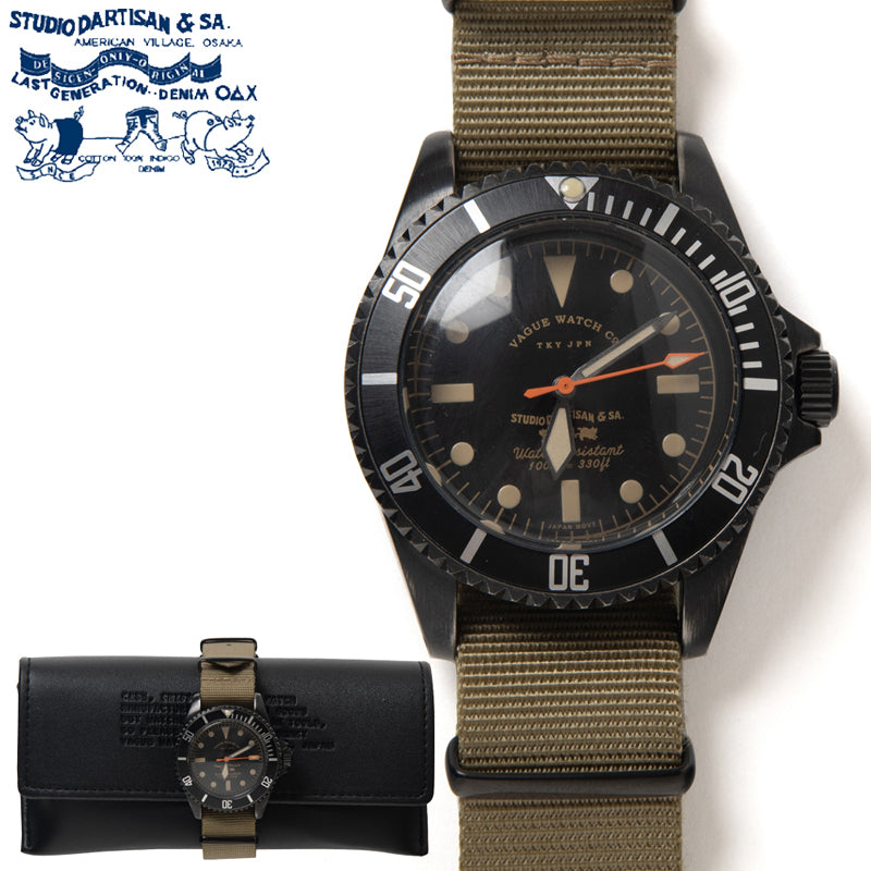 7587 / VAGUE WATCH Co. & STUDIO D’ARTISAN Collaboration Watch