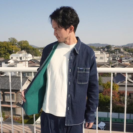 TDS2301 / TENRYO DENIM Color Revolution Stretch Denim Shirt