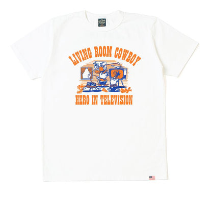 8142A / STUDIO D'ARTISAN U.S.A. Cotton Print T-Shirt