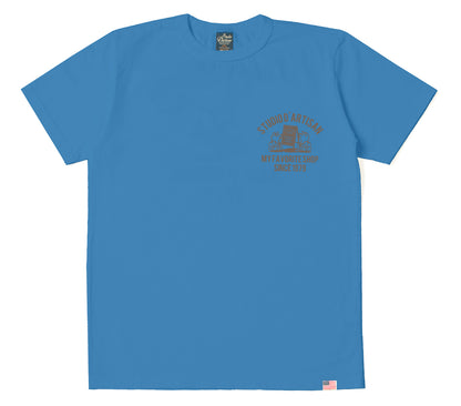 8143A / STUDIO D'ARTISAN U.S.A. Cotton Print T-Shirt