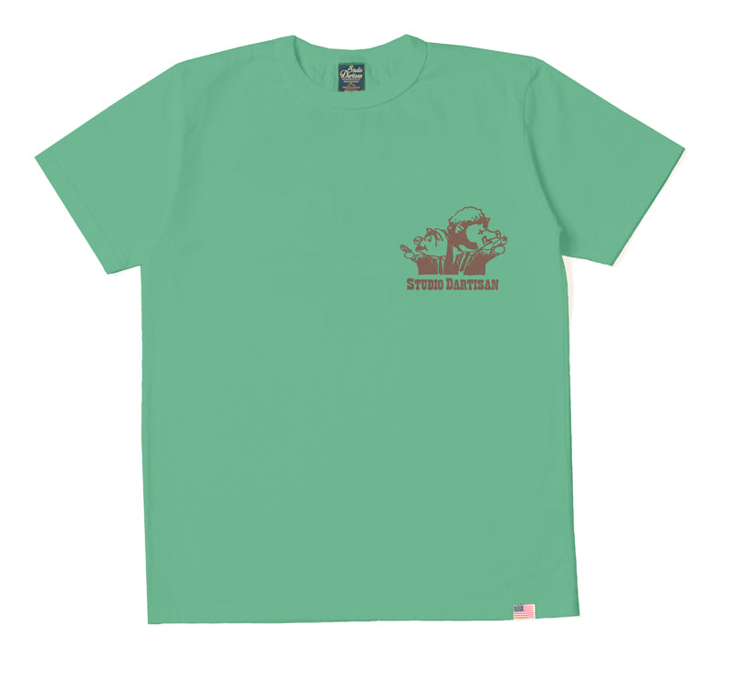 8211A / STUDIO D'ARTISAN USA Cotton Print T-shirt