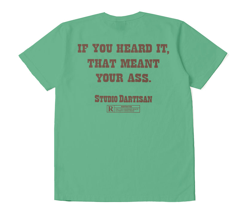 8211A / STUDIO D'ARTISAN USA Cotton Print T-shirt