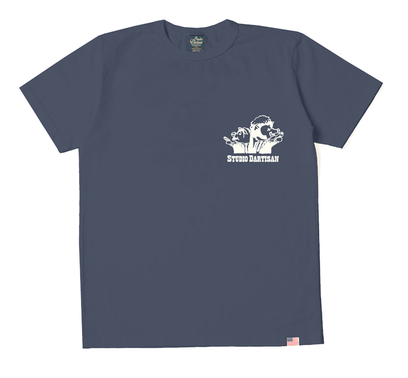 8211A / STUDIO D'ARTISAN USA Cotton Print T-shirt