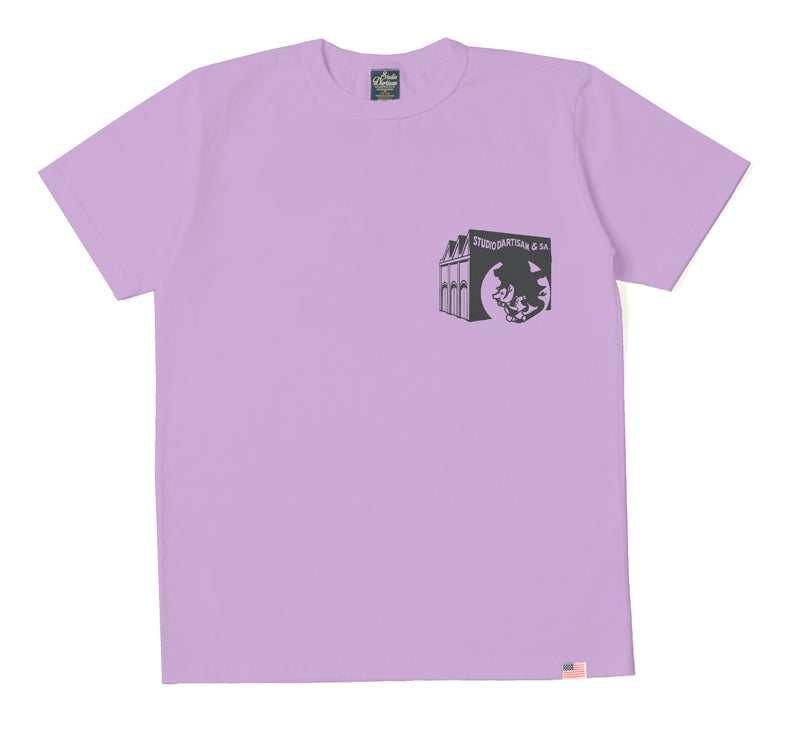 8211B / STUDIO D'ARTISAN USA Cotton Print T-shirt