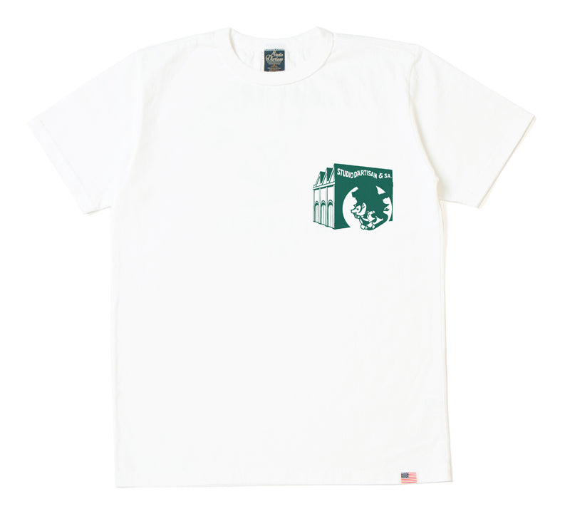 8211B / STUDIO D'ARTISAN USA Cotton Print T-shirt