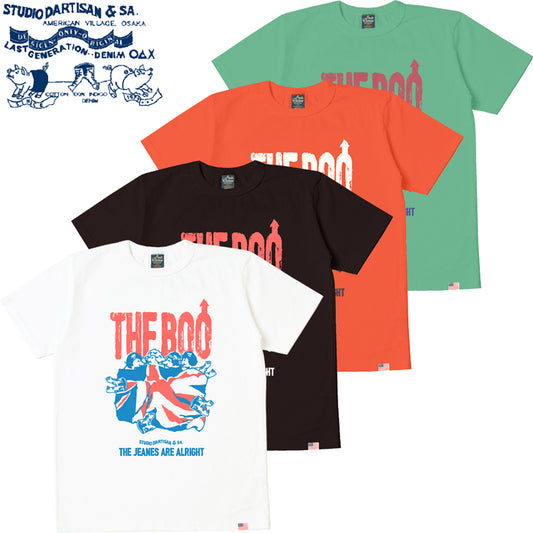 8212A / STUDIO D'ARTISAN USA Cotton Print T-shirt