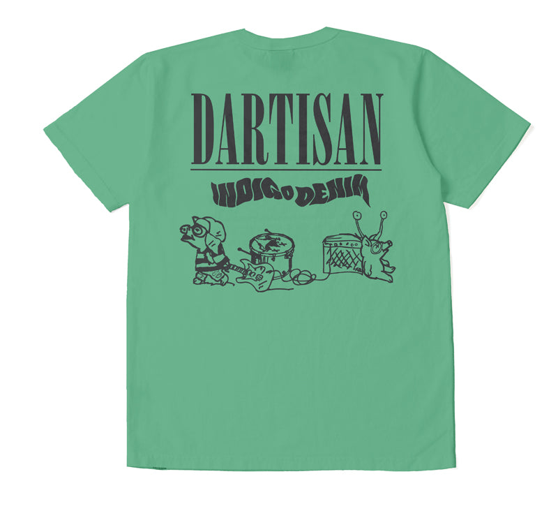 8212B / STUDIO D'ARTISAN USA Cotton Print T-shirt