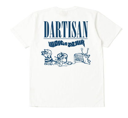 8212B / STUDIO D'ARTISAN USA Cotton Print T-shirt