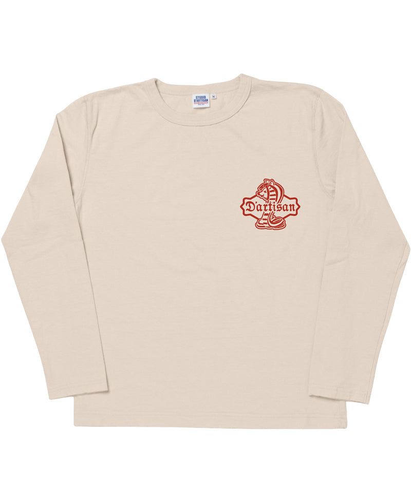 8228B / STUDIO D'ARTISAN LONG SLEEVE T-SHIRT