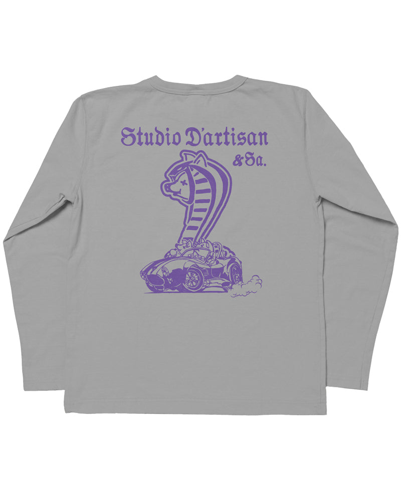 8228B / STUDIO D'ARTISAN LONG SLEEVE T-SHIRT