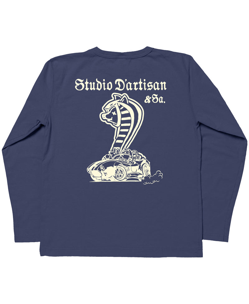 8228B / STUDIO D'ARTISAN LONG SLEEVE T-SHIRT