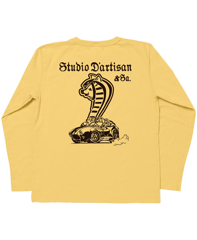8228B / STUDIO D'ARTISAN LONG SLEEVE T-SHIRT