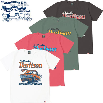 8232A / STUDIO D'ARTISAN USA Cotton Print T-shirt