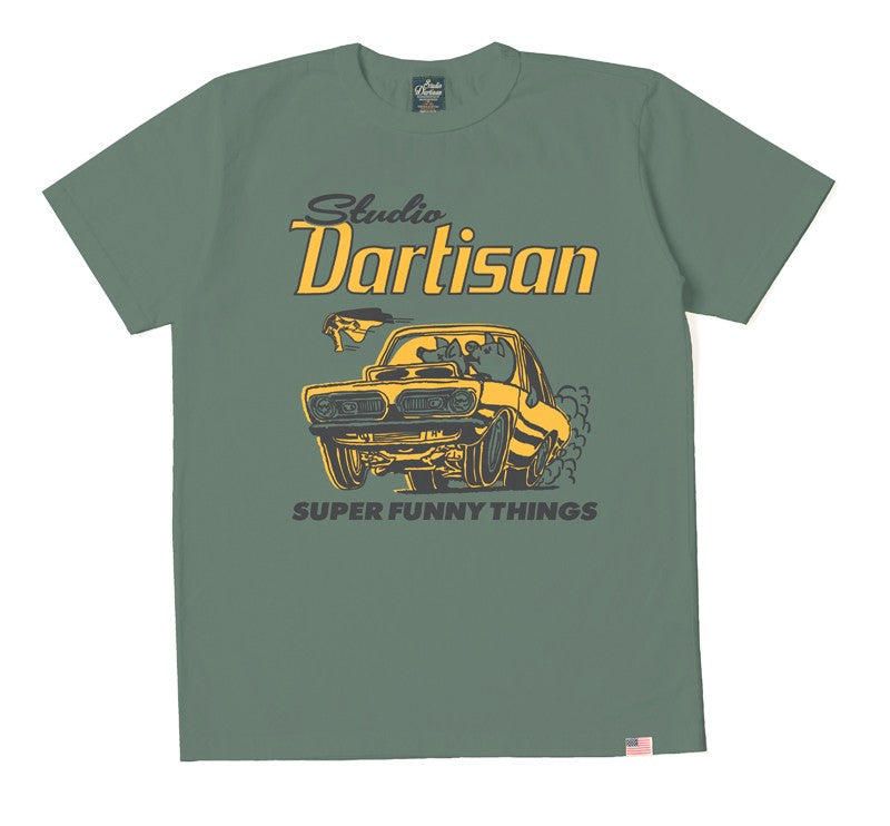 8232A / STUDIO D'ARTISAN USA Cotton Print T-shirt