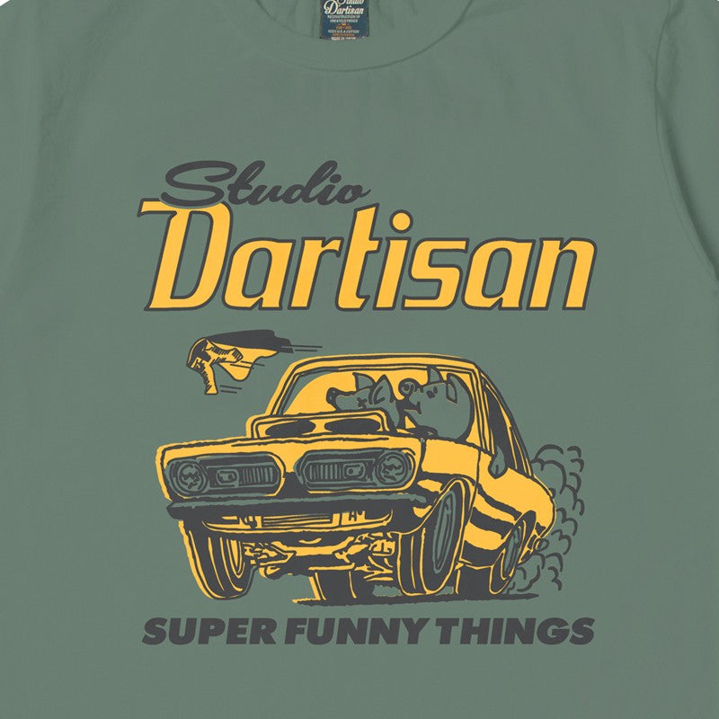 8232A / STUDIO D'ARTISAN USA Cotton Print T-shirt