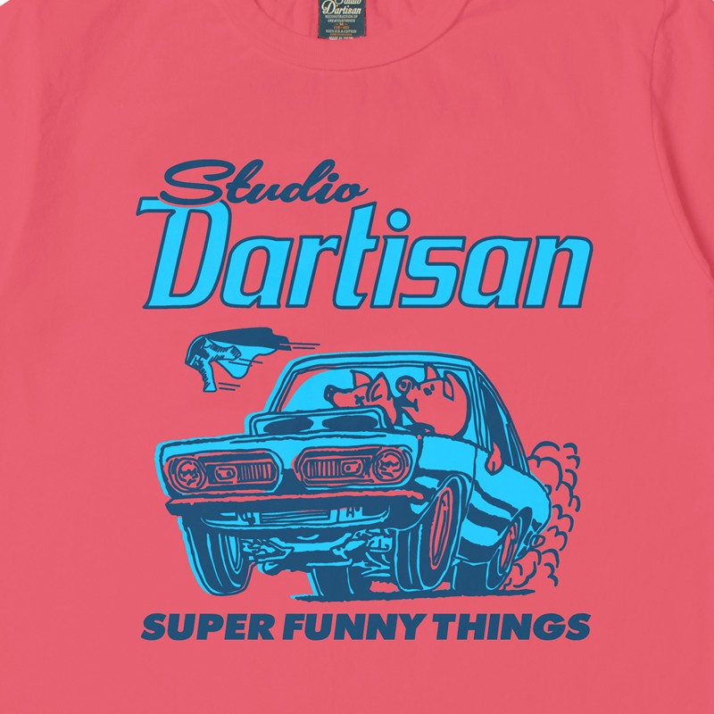 8232A / STUDIO D'ARTISAN USA Cotton Print T-shirt