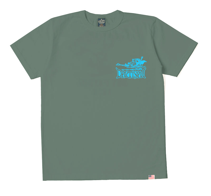 8233A / STUDIO D'ARTISAN USA Cotton Print T-shirt