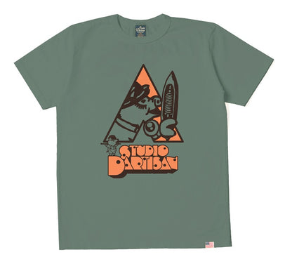 8233B / STUDIO D'ARTISAN USA Cotton Print T-shirt