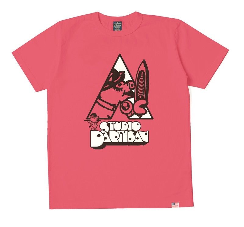 8233B / STUDIO D'ARTISAN USA Cotton Print T-shirt